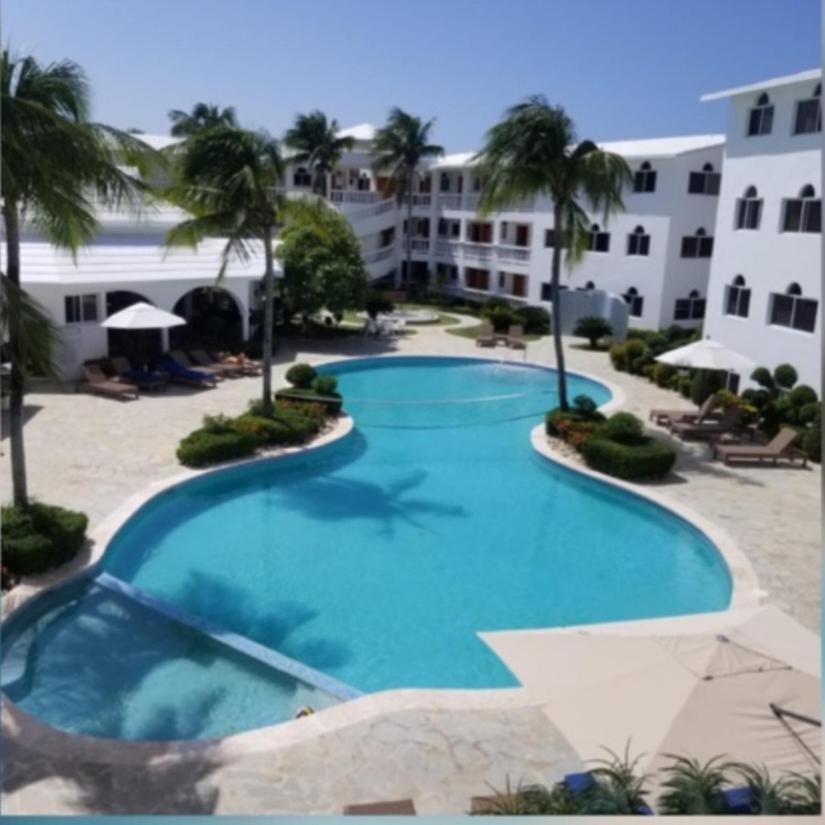 Ocean Palms - 1Bed 1Bth King Suite Condo Cabarete Exteriör bild